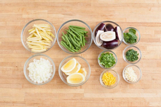Prepare the ingredients: