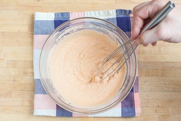 Make the rice batter: