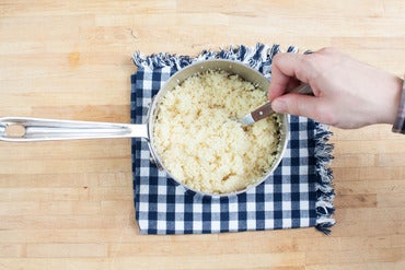Make the couscous: