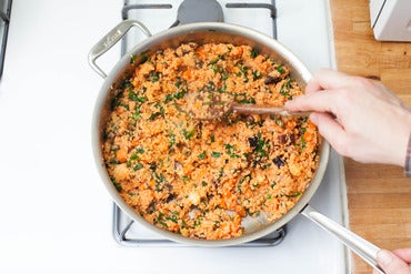 Finish the couscous: