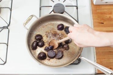 Finish the potatoes: