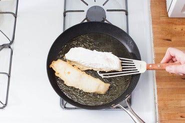 Cook the fish: