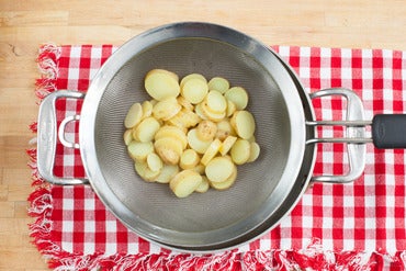 Cook the potatoes: