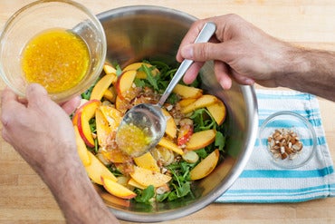 Make the salad: