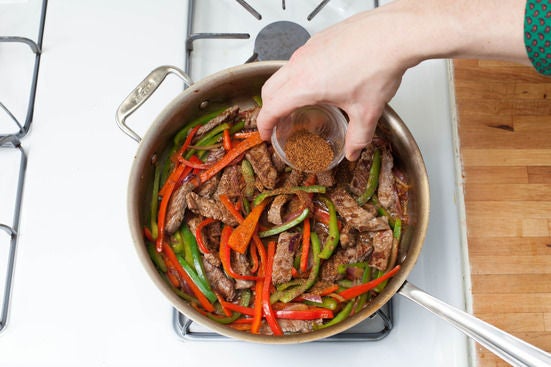 Finish the steak:
