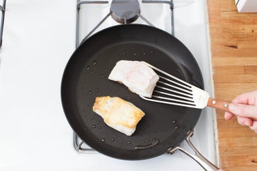 Cook the fish: