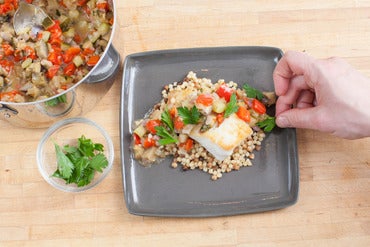 Plate your dish: