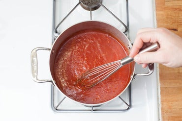 Make the sauce: