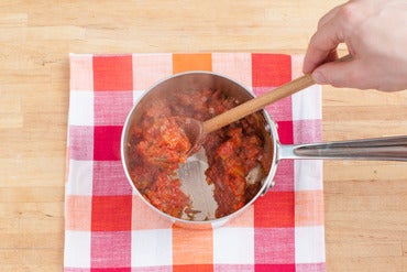 Make the tomato jam: