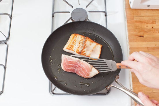 Cook the fish: