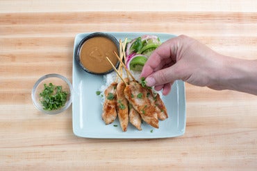 Plate your dish: