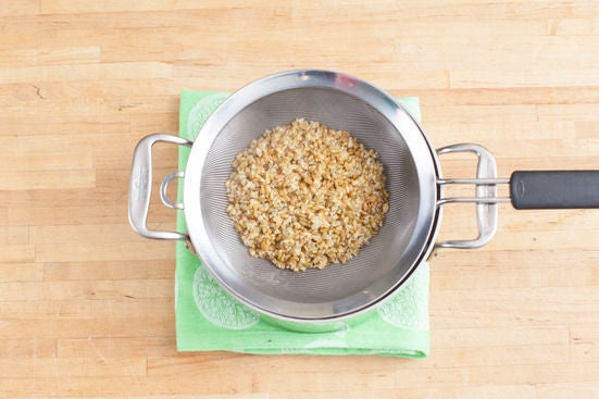 Cook the freekah:
