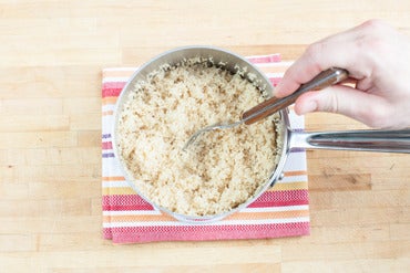 Cook the couscous: