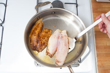 Cook the fish: