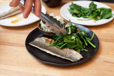 Plate your dish: