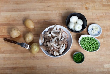 Prepare your vegetables: