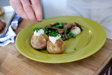 Plate your dish: