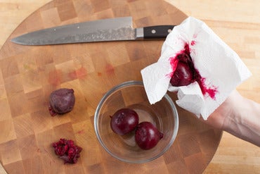 Cook the beets: