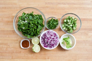Prepare your ingredients: