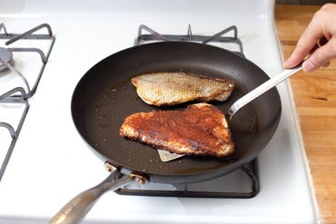 Cook the fish: