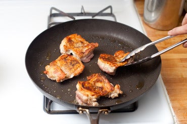Cook the chicken: