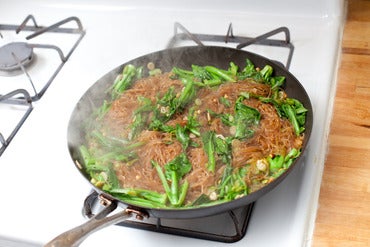 Finish the stir-fry & enjoy: