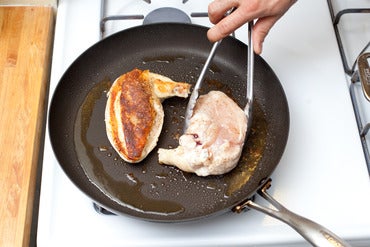 Cook the chicken: