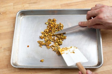 Make the candied pistachios: