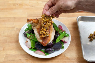 Plate your dish: