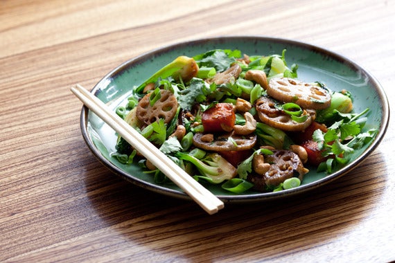 Maple & Sesame Root Vegetable Stir-Fry