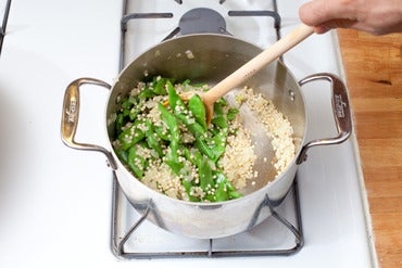 Cook the vegetables & couscous: