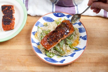 Plate your dish: