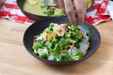 Plate the dish: