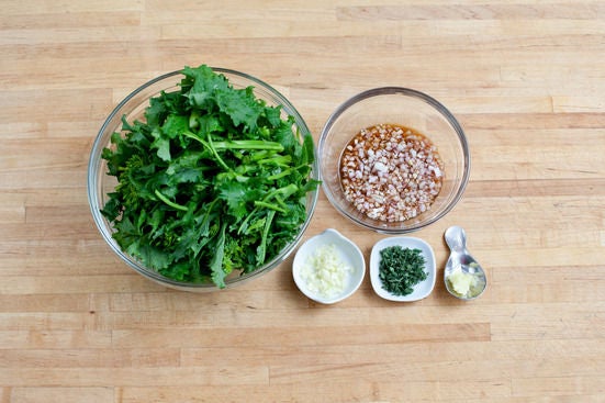 Prepare your ingredients: