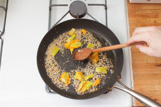 Make the brown butter sauce: