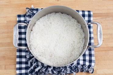 Cook the rice: