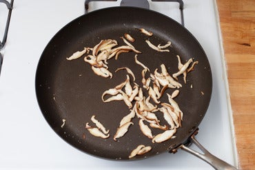 Cook the mushrooms: