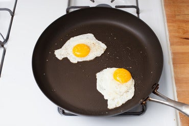 Fry the eggs & enjoy: