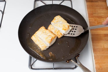 Cook the fish: