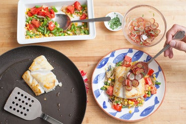 Plate your dish: