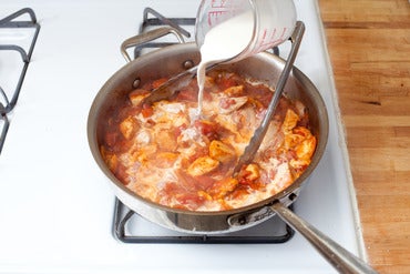 Make the sauce: