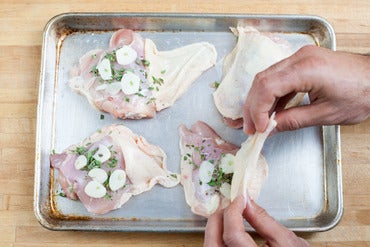 Prepare the chicken: