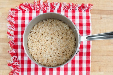 Cook the rice: