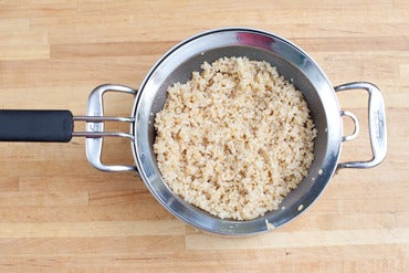 Cook the bulgur: