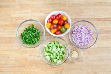 Prepare your ingredients: