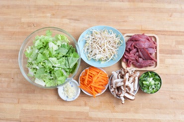 Prepare your ingredients: