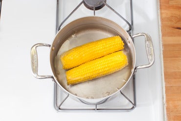 Cook the corn: