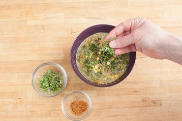 Plate your dish: