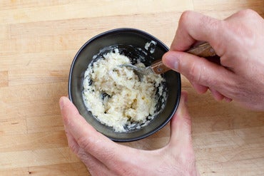 Make the shallot butter: