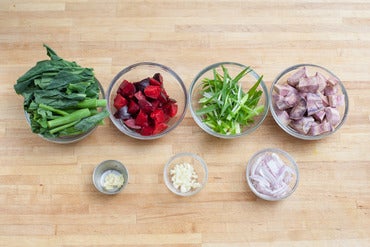 Prepare your ingredients: